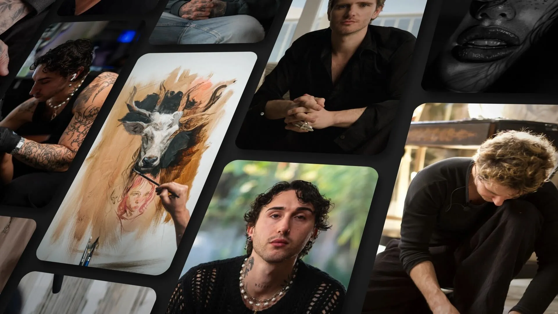 Selección de creadores y producciones originales de Bound